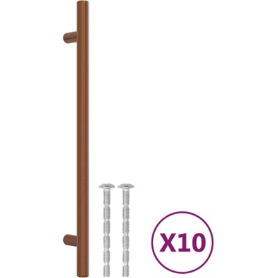 vidaXL Bronze 192 mm Furniture Handles - Cabinet Handles vidaXL Bronze 192 mm Furniture Handles - Cabinet Handles