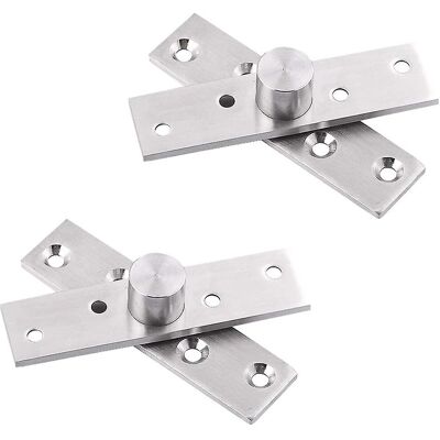 Unbranded 360 Degree Pivot Door Hinge, 2 Stainless Steel Door Centerline Pivot Hinges, Hea Unbranded 360 Degree Pivot Door Hinge, 2 Stainless Steel Door Centerline Pivot Hinges, Hea