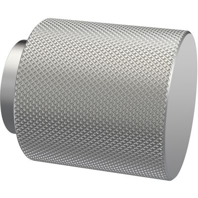 Balterley Knurled Indented Round Knob, 30mm - Satin Nickel Balterley Knurled Indented Round Knob, 30mm - Satin Nickel