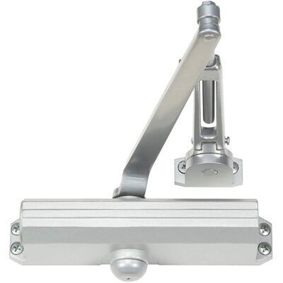 Symantec Norton 1601H-689 Hold Open Door Closer Adjustable Sizes 3-6 Aluminum Symantec Norton 1601H-689 Hold Open Door Closer Adjustable Sizes 3-6 Aluminum