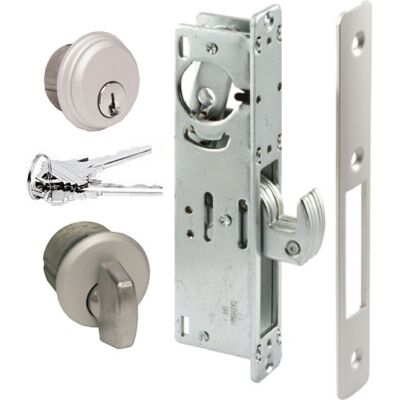 Pacifico Pacific Doorware Storefront Door Mortise Lock Hook Deadbolt & Cylinder Combo Ada Pacifico Pacific Doorware Storefront Door Mortise Lock Hook Deadbolt & Cylinder Combo Ada