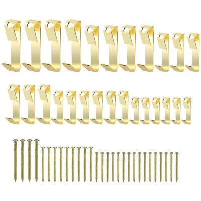 Kricely (As show, One size) 1 Set Picture Hooks Photo Frame Hooks Picture Hanging Hook w Kricely (As show, One size) 1 Set Picture Hooks Photo Frame Hooks Picture Hanging Hook w