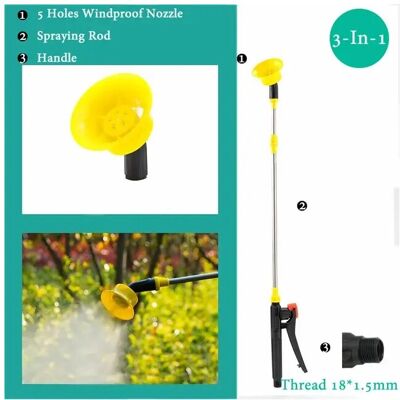 Maxpower (3in1 Set S) Retractable Spraying Rod Nozzle And Handle Electric Sprayer 3-in-1 Maxpower (3in1 Set S) Retractable Spraying Rod Nozzle And Handle Electric Sprayer 3-in-1