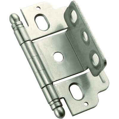 L�gn Amerock Cabinet Hinge 3/4 inch (19 mm) Door Thickness Hinge Satin Nickel L�gn Amerock Cabinet Hinge 3/4 inch (19 mm) Door Thickness Hinge Satin Nickel
