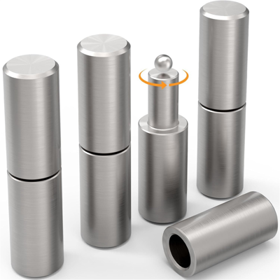 Torribaly Weldable Barrel Hinges 4Inch,4⅛ X 1 Inch Heavy Duty Gate Hinges,Weld on for Iron Torribaly Weldable Barrel Hinges 4Inch,4⅛ X 1 Inch Heavy Duty Gate Hinges,Weld on for Iron
