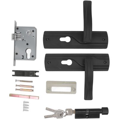 Unbranded Door Handle Lock Manganese Steel Silent Bearing Universal Door Lever Lock Set wi Unbranded Door Handle Lock Manganese Steel Silent Bearing Universal Door Lever Lock Set wi