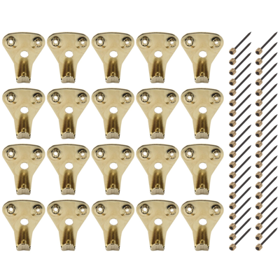 Jehiatek 20 Pack 50 Lbs Picture Frame Hangers Hooks with Nails, Heavy Duty Plaster Wall P Jehiatek 20 Pack 50 Lbs Picture Frame Hangers Hooks with Nails, Heavy Duty Plaster Wall P
