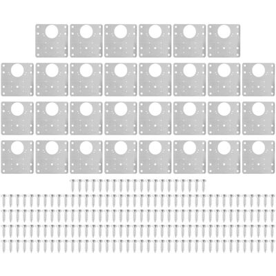 Unbranded 30PCS Cabinet Door Repair Plate Hinges Repair Unbranded 30PCS Cabinet Door Repair Plate Hinges Repair