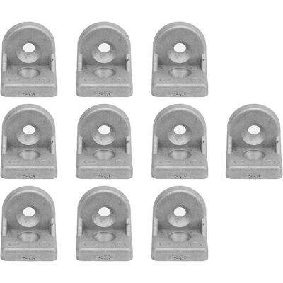 Unbranded 10Pcs Corner Joint Extrusion Bracket Aluminum Unbranded 10Pcs Corner Joint Extrusion Bracket Aluminum