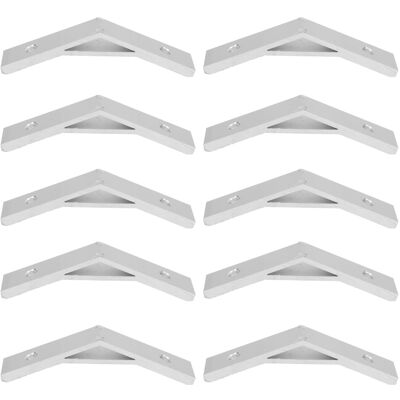Unbranded 10pcs 135 Degrees Bracket Angle Aluminum Alloy Unbranded 10pcs 135 Degrees Bracket Angle Aluminum Alloy