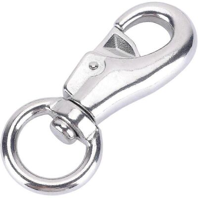 Unbranded Swivel hammock hook, heavy-duty metal suspension for surfing, diving, wire ropes Unbranded Swivel hammock hook, heavy-duty metal suspension for surfing, diving, wire ropes