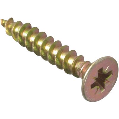 Forgefix Forge MPS520Y Multi-Purpose Pozi Screw CSK ST ZYP 5.0 x 20mm Box of 200 Forgefix Forge MPS520Y Multi-Purpose Pozi Screw CSK ST ZYP 5.0 x 20mm Box of 200