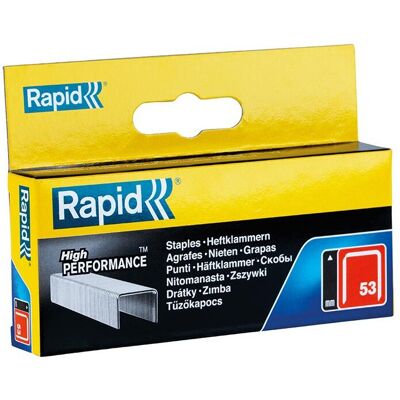 Rapid 53 Series Galvanised Staples Rapid 53 Series Galvanised Staples