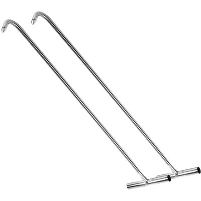 Unbranded 2-Pack Heavy Duty Stainless Steel Hooks for Pulling, Lifting, and Securing Goods Unbranded 2-Pack Heavy Duty Stainless Steel Hooks for Pulling, Lifting, and Securing Goods