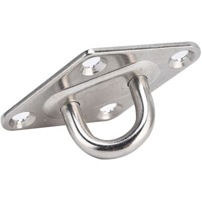 Unbranded 4 Pack 304 Stainless Eye Hooks for Ropes Unbranded 4 Pack 304 Stainless Eye Hooks for Ropes