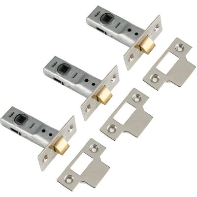 Yale Locks 3PM888CH2 Tubular Mortice Latches 64mm 2.5-inch - Chrome Finish (Pack Yale Locks 3PM888CH2 Tubular Mortice Latches 64mm 2.5-inch - Chrome Finish (Pack