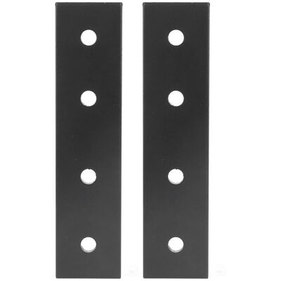 Unbranded Aluminium Alloy 4 Hole Fastener Brackets Unbranded Aluminium Alloy 4 Hole Fastener Brackets