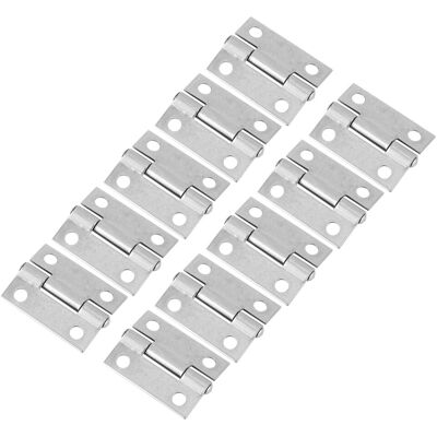 Unbranded 10 Pack 25mm Hinges, 304 Stainless Steel Unbranded 10 Pack 25mm Hinges, 304 Stainless Steel