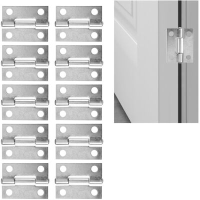 Unbranded Set of 10 Door Hinges, 304 Stainless Steel Unbranded Set of 10 Door Hinges, 304 Stainless Steel