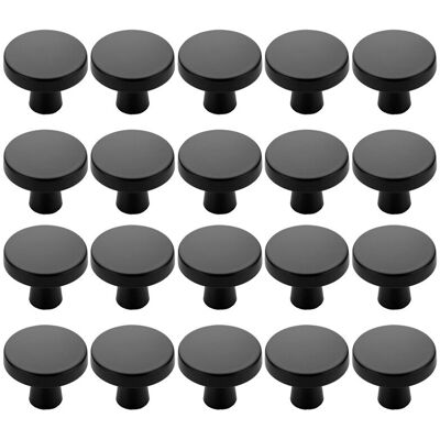 Saudism 20pcs Solid Single Hole Kitchen Round Cabinet Knobs Zinc Alloy Pulls Drawer Knob Saudism 20pcs Solid Single Hole Kitchen Round Cabinet Knobs Zinc Alloy Pulls Drawer Knob
