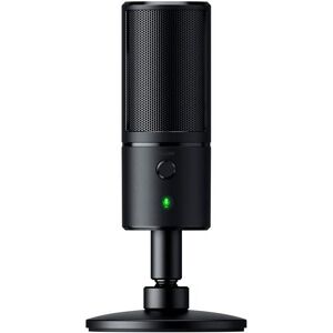 Razer Seiren X - Streaming USB Condenser Microphone (Compact with Damper, Superc Razer Seiren X - Streaming USB Condenser Microphone (Compact with Damper, Superc