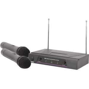 Loops 2 Channel Wireless Microphone Receiver Kit VHF Handheld Condenser Karaoke Switch Loops 2 Channel Wireless Microphone Receiver Kit VHF Handheld Condenser Karaoke Switch