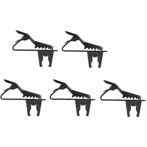 Unbranded 5 Pack Wired Microphone Lapel Clips 5mm Metal Tie Clip for Speech&Performance Unbranded 5 Pack Wired Microphone Lapel Clips 5mm Metal Tie Clip for Speech&Performance