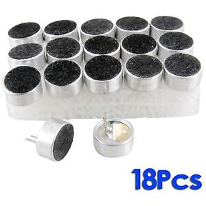 Unbranded For 18 Pieces 95mm Dia Mic Capsule Electret Condenser Miniphones Unbranded For 18 Pieces 95mm Dia Mic Capsule Electret Condenser Miniphones