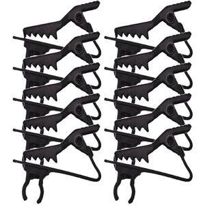 Unbranded 10pcs/Lot High Quality Metal Black Lavalier Microphone Clip Collar Microphones C Unbranded 10pcs/Lot High Quality Metal Black Lavalier Microphone Clip Collar Microphones C