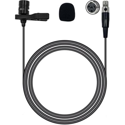 NewTH Lavalier Lapel Microphone Unidirectional Condenser Mic Compatibl NewTH Lavalier Lapel Microphone Unidirectional Condenser Mic Compatibl