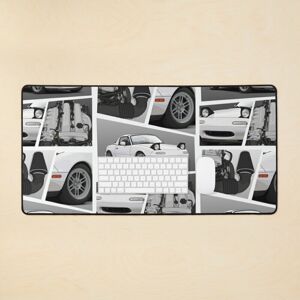 BearLad Desk Mat Mx5/Miata X BP18 Engine Large Gaming Mouse Pad 35x16 inch BearLad Desk Mat Mx5/Miata X BP18 Engine Large Gaming Mouse Pad 35x16 inch