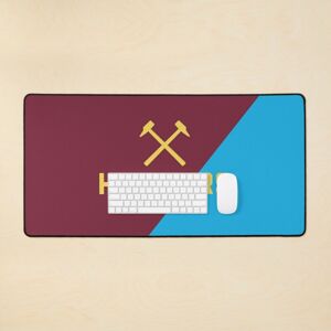 BearLad Desk Mat Hammers West Ham Large Gaming Mouse Pad 35x16 inch BearLad Desk Mat Hammers West Ham Large Gaming Mouse Pad 35x16 inch