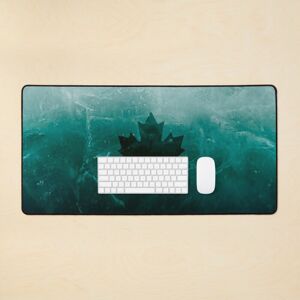 BearLad Black Ice Extra-Wide Desk Mat 35.5x16 in - Ultra-Smooth Extended Gaming BearLad Black Ice Extra-Wide Desk Mat 35.5x16 in - Ultra-Smooth Extended Gaming