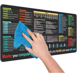 Unbranded (300*800*3MM) Cheat Sheet Desk Pad, English Keyboard Mat, Oversize Dirt-Resistan Unbranded (300*800*3MM) Cheat Sheet Desk Pad, English Keyboard Mat, Oversize Dirt-Resistan