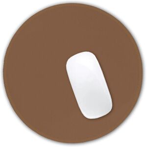 Unbranded (As show, One size) High Quality Round Textured Mouse Pad 22x22cm Brown Stitched Unbranded (As show, One size) High Quality Round Textured Mouse Pad 22x22cm Brown Stitched