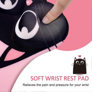 Unbranded (As show, One size) RIST Gel Wrist Rest Cute Pink Cat Mouse PadCute Cartoon Sili Unbranded (As show, One size) RIST Gel Wrist Rest Cute Pink Cat Mouse PadCute Cartoon Sili
