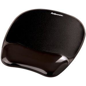 Fellowes Mouse Mat Wrist Support - Crystals Gel Mouse Pad with Non Slip Rubber B Fellowes Mouse Mat Wrist Support - Crystals Gel Mouse Pad with Non Slip Rubber B