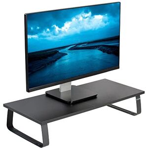 Vivo 24 inch Monitor Stand, Wood & Steel Desktop Riser, Screen, Keyboard, Laptop, Sma Vivo 24 inch Monitor Stand, Wood & Steel Desktop Riser, Screen, Keyboard, Laptop, Sma