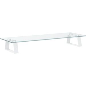 vidaXL White 60x20x8 cm Monitor Stand - Monitor Stand vidaXL White 60x20x8 cm Monitor Stand - Monitor Stand