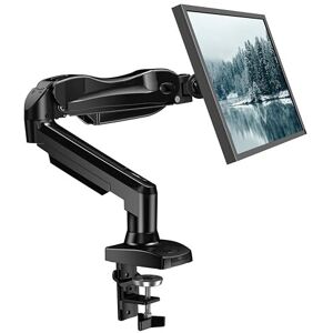 HUANUO Single Monitor Arm Desk Mount for 13 to 32 inch Screens, Tool Free Height Adjust HUANUO Single Monitor Arm Desk Mount for 13 to 32 inch Screens, Tool Free Height Adjust