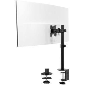 VIVO Clamp-on Single Ultra Wide Monitor Desk Mount Low Profile Heavy Duty Adjus VIVO Clamp-on Single Ultra Wide Monitor Desk Mount Low Profile Heavy Duty Adjus