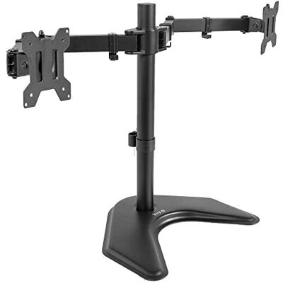 Vivo Dual LED LCD Monitor Mount - Supports 2 Screens up to 32 Inch Vivo Dual LED LCD Monitor Mount - Supports 2 Screens up to 32 Inch