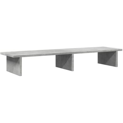vidaXL Monitor Stand Concrete Grey - Monitor Stand vidaXL Monitor Stand Concrete Grey - Monitor Stand