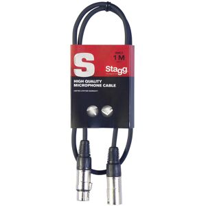 Stagg 3ft. Standard Mic cable - XLR/XLR Stagg 3ft. Standard Mic cable - XLR/XLR