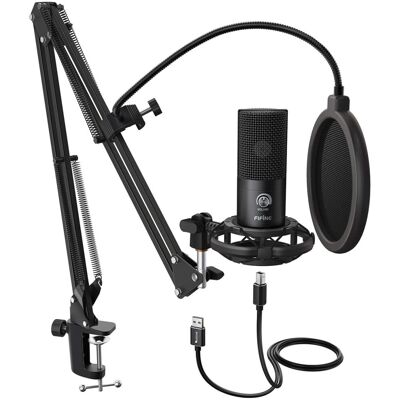 FIFINE Studio Condenser USB Microphone Computer PC Microphone Kit FIFINE Studio Condenser USB Microphone Computer PC Microphone Kit