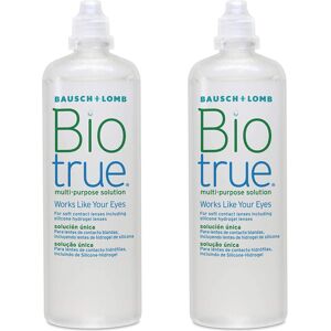 Biotrue Multi-Purpose Contact Lens Solution, 2x 300ml - Cushions and Rehydrates Biotrue Multi-Purpose Contact Lens Solution, 2x 300ml - Cushions and Rehydrates