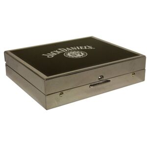 Jack Daniels Jack Daniel's black travel contact lens case accessories with mirror Jack Daniels Jack Daniel's black travel contact lens case accessories with mirror