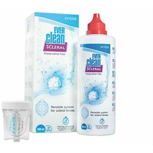 Avizor Ever Clean Scleral 300ml Contact lens Solution Plus Tablets Avizor Ever Clean Scleral 300ml Contact lens Solution Plus Tablets