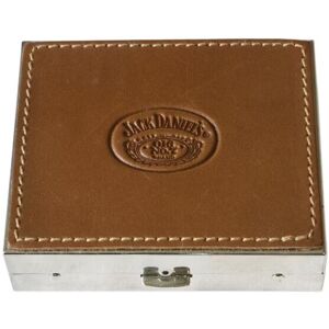 Jack Daniels Embossed Leather Contact Lens Case (tan) Jack Daniels Embossed Leather Contact Lens Case (tan)