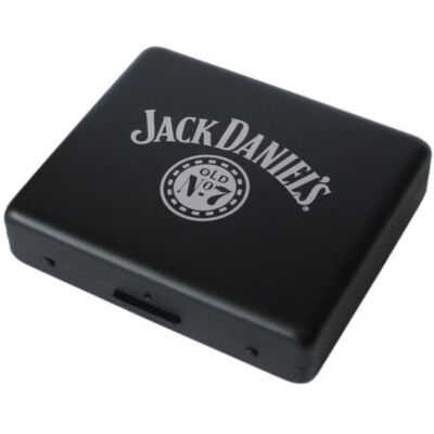 Jack Daniels Matte Black Contact Lens Case Jack Daniels Matte Black Contact Lens Case